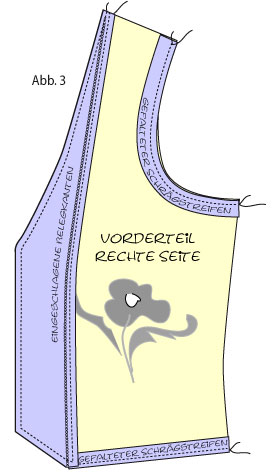 Herrenweste Vorderteil